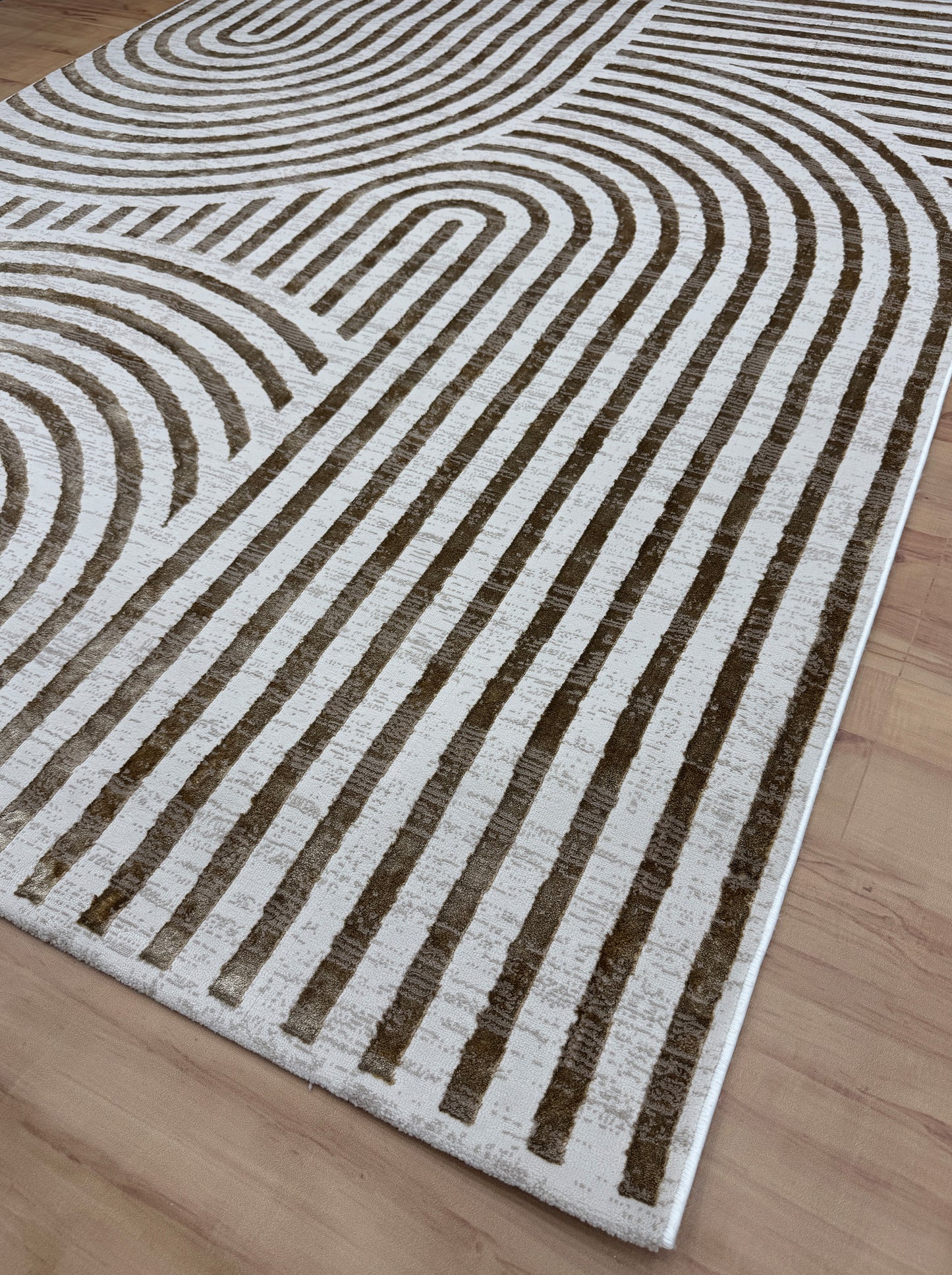 Golden Wave Acrylic Carpet