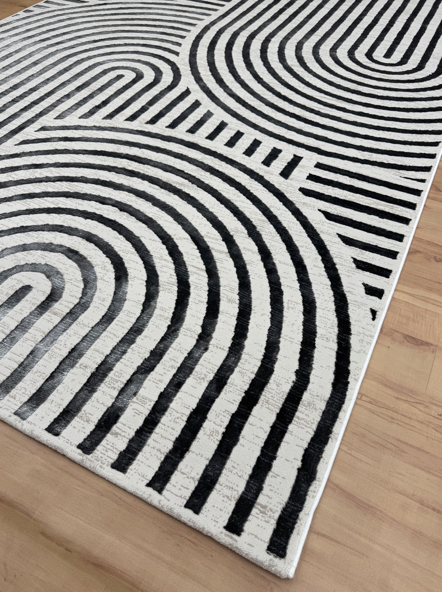 Silver Wave Acrylic Carpet