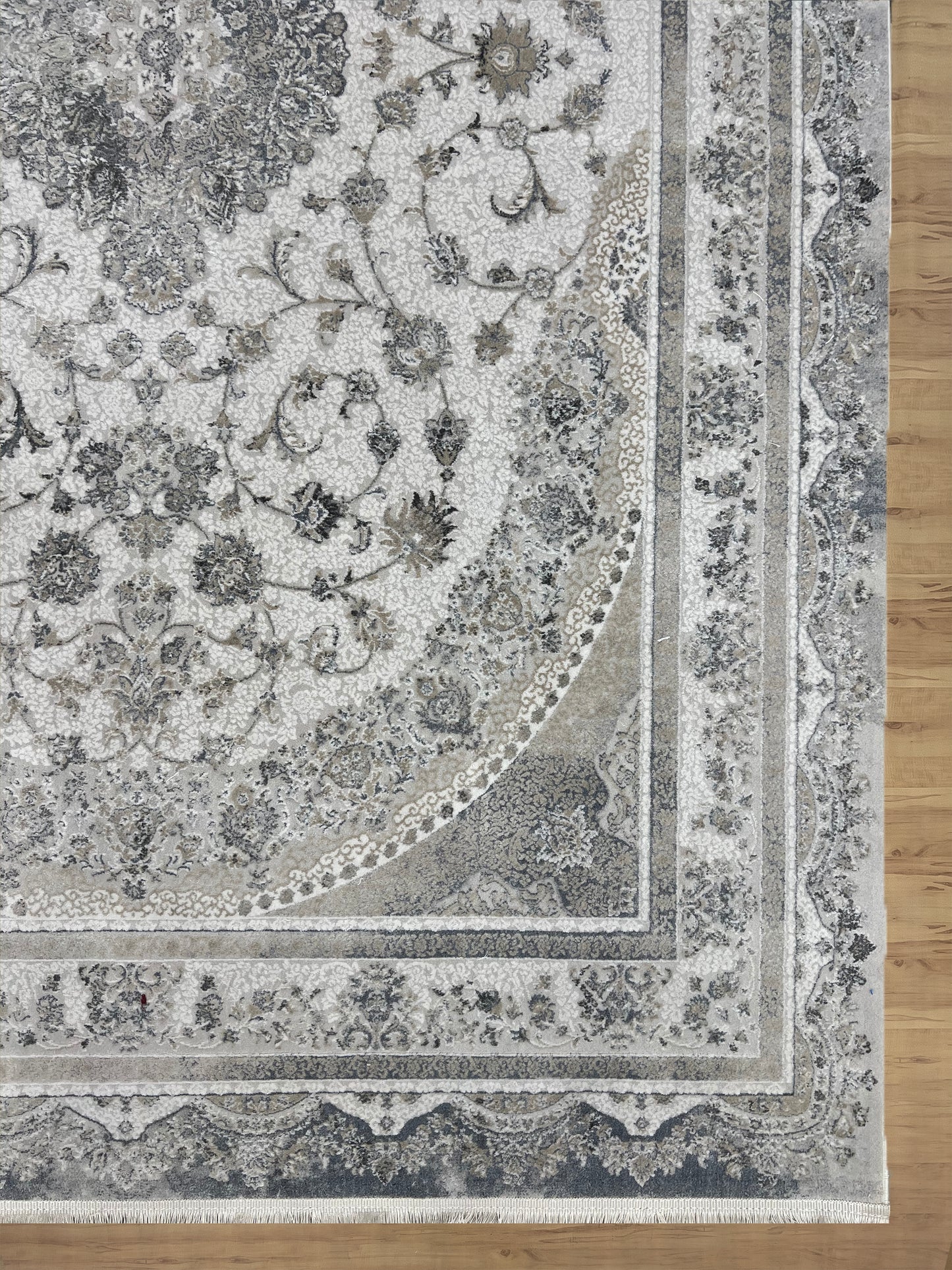 Lunar Floral Bamboo Silk Classic Carpet