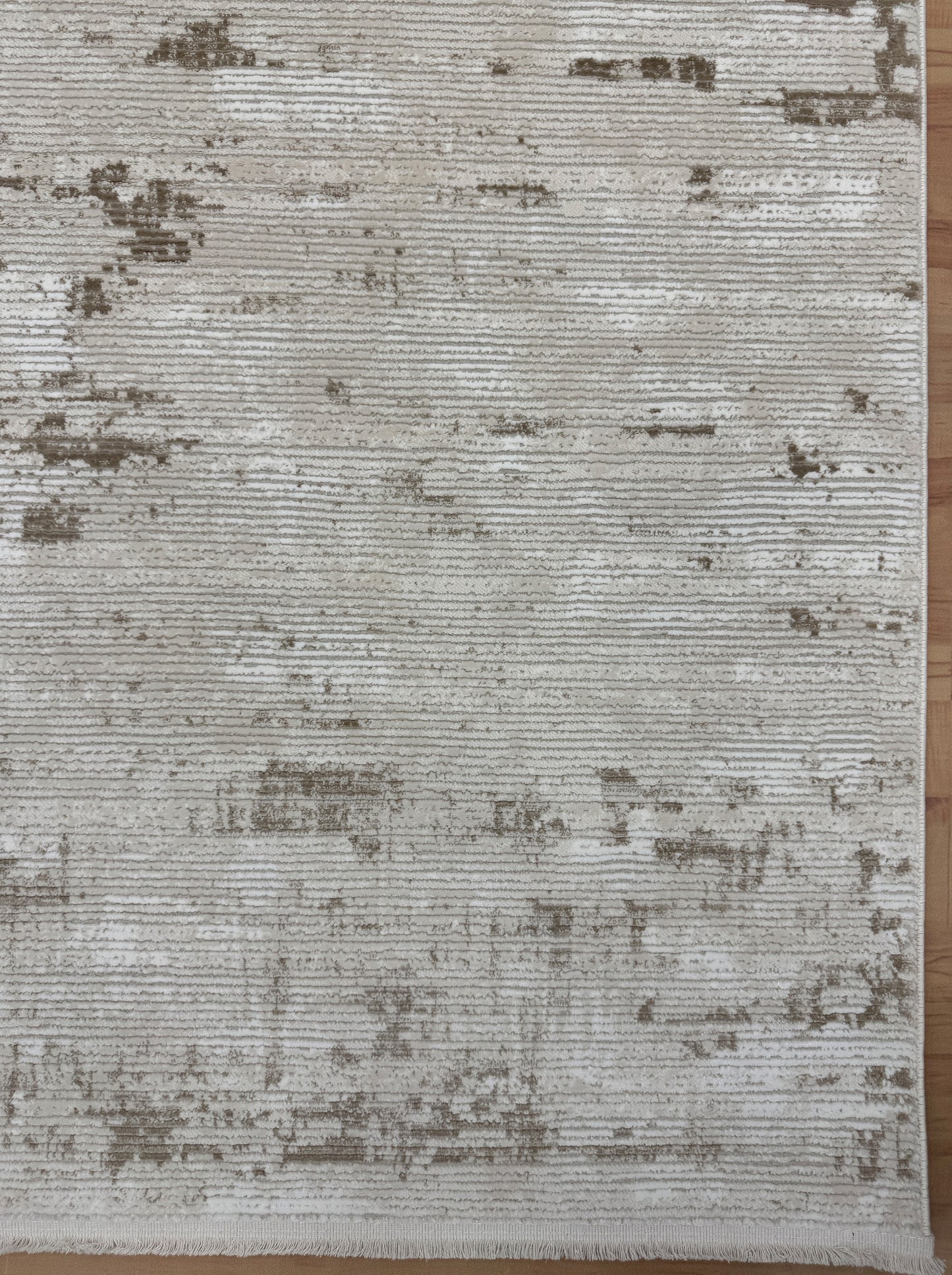 Gentle Glow "Cream+brown" Acrylic Carpet