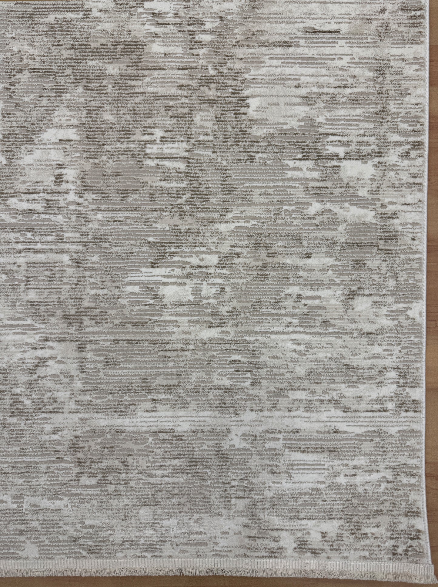Gentle Glow "white+Beige" Acrylic Carpet