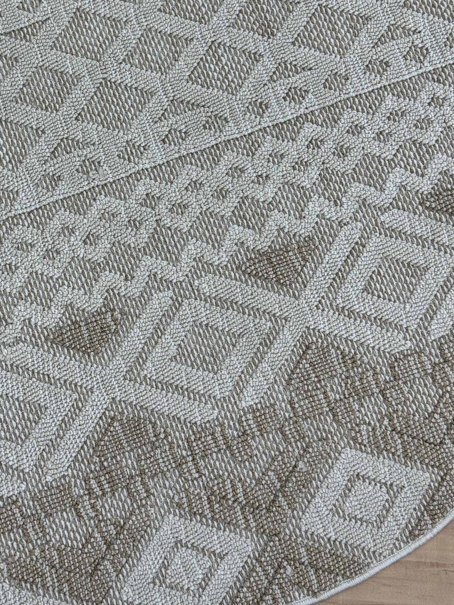 Eastern Breath Boho Round Carpet