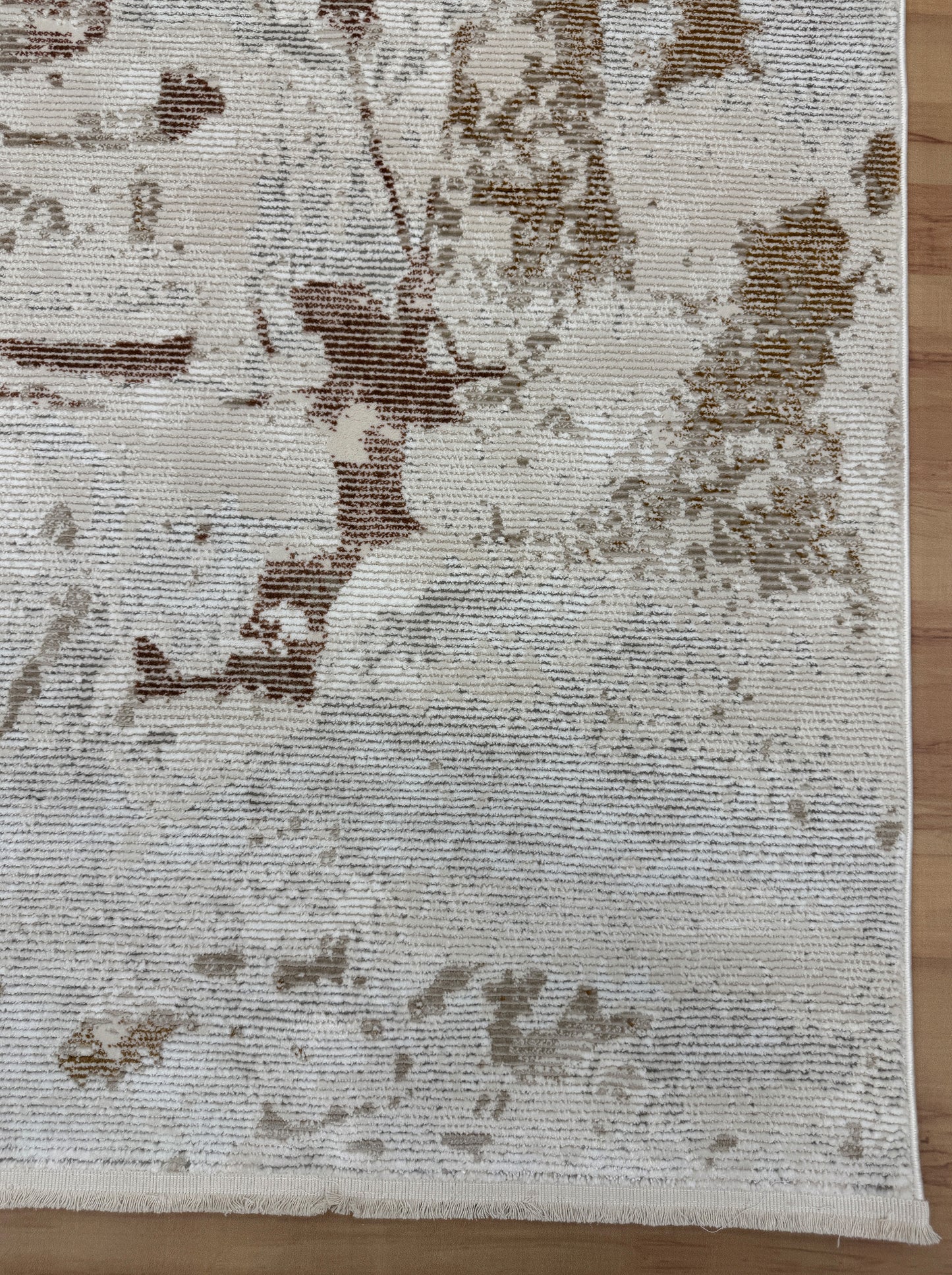 Elegant Shadows "Beige+Terra" Acrylic Carpet