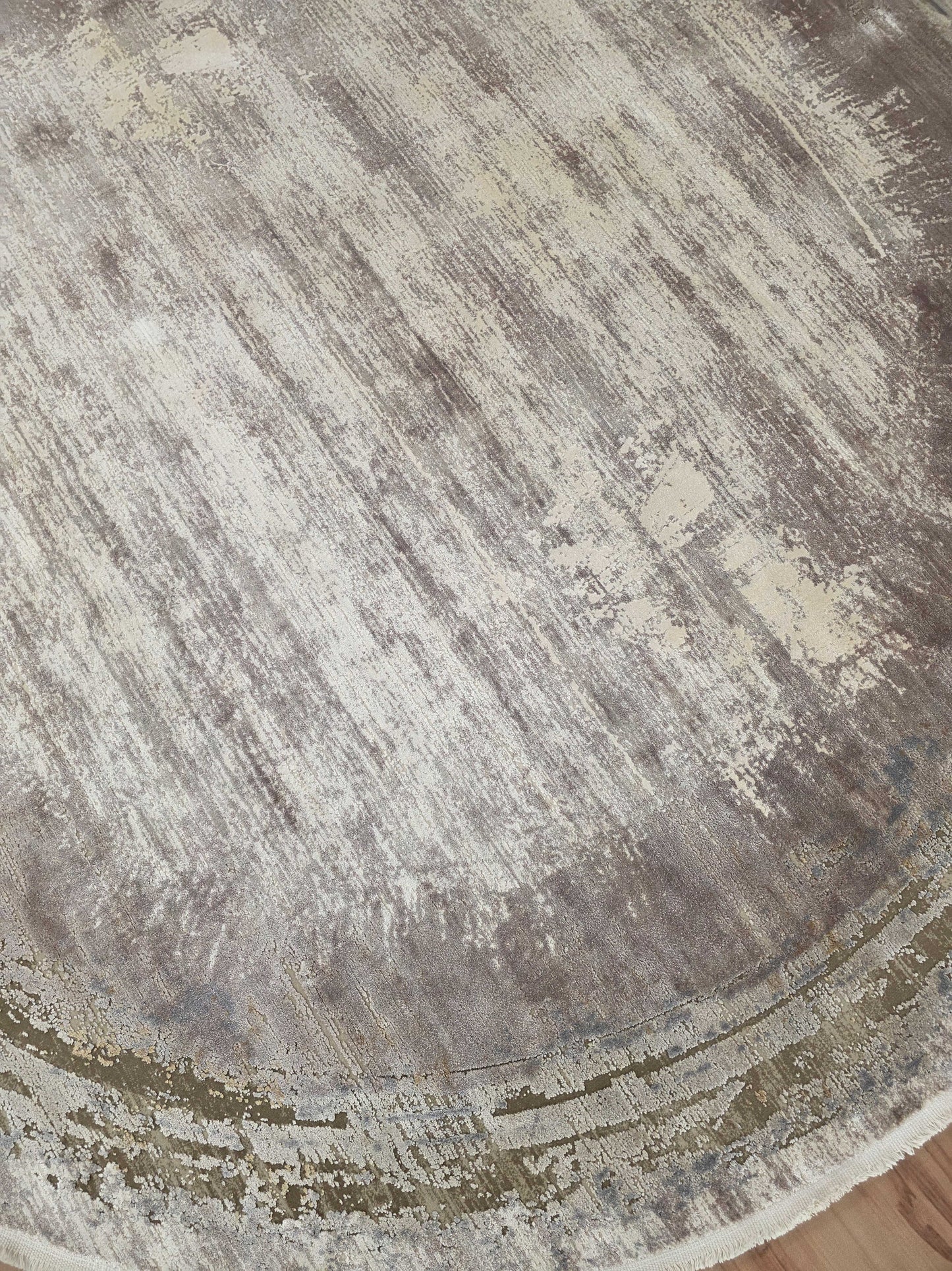 Heavenly Texture Bamboo Silk Round Carpet
