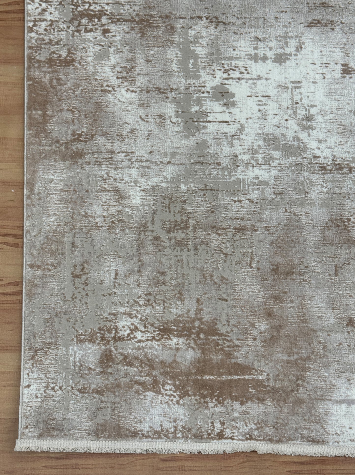 Whispering Lines Rug "Beige" Acrylic Carpet