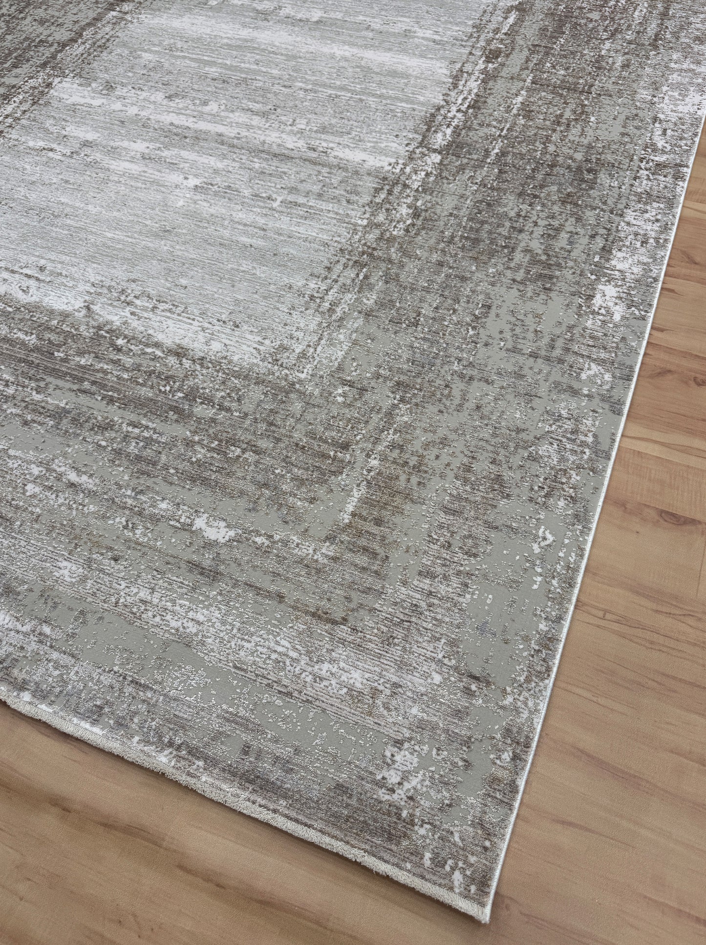 Dusty Earth Rug Bamboo Silk Carpet