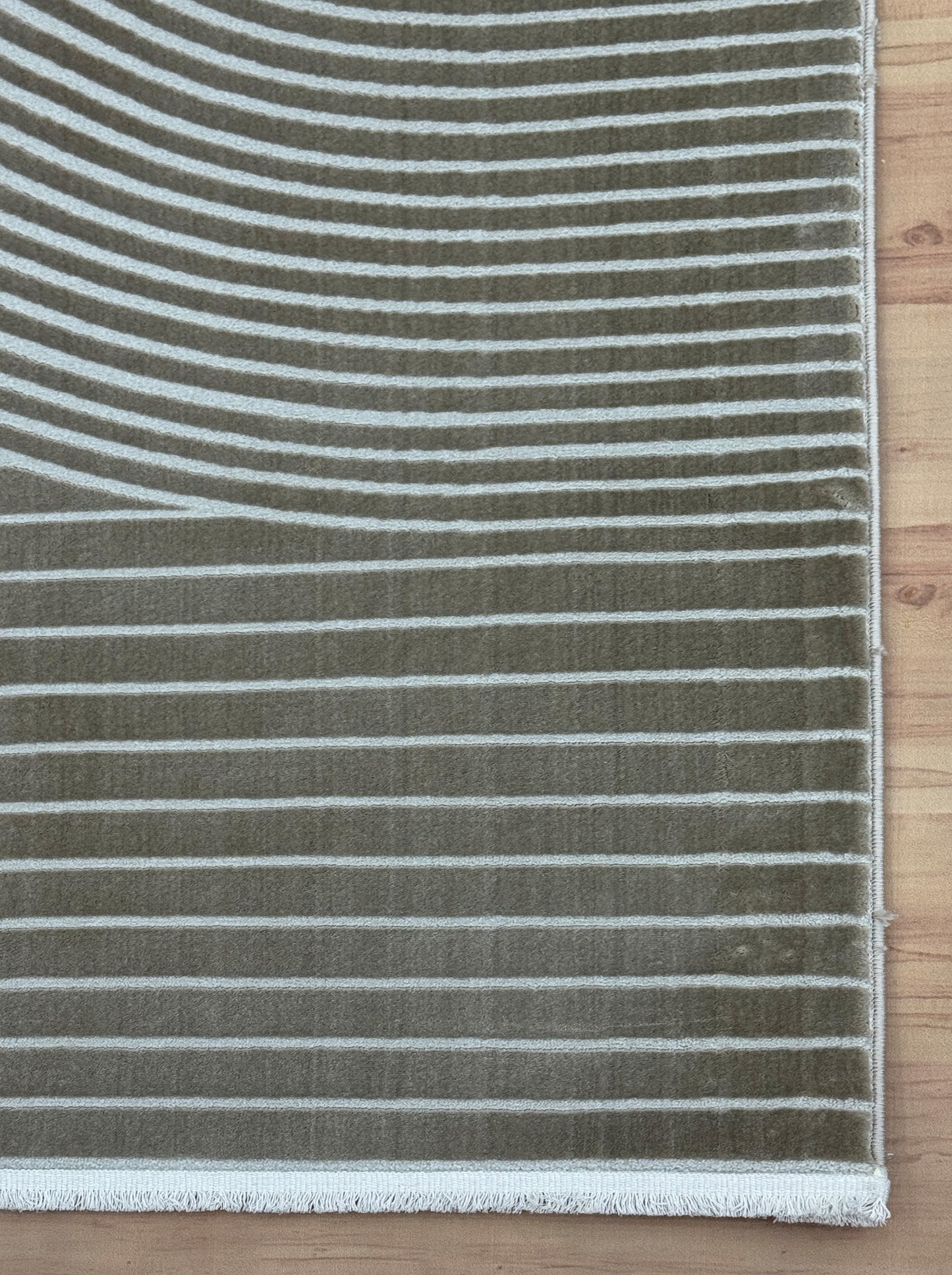 Calm Waves "Beige" Acrylic Carpet