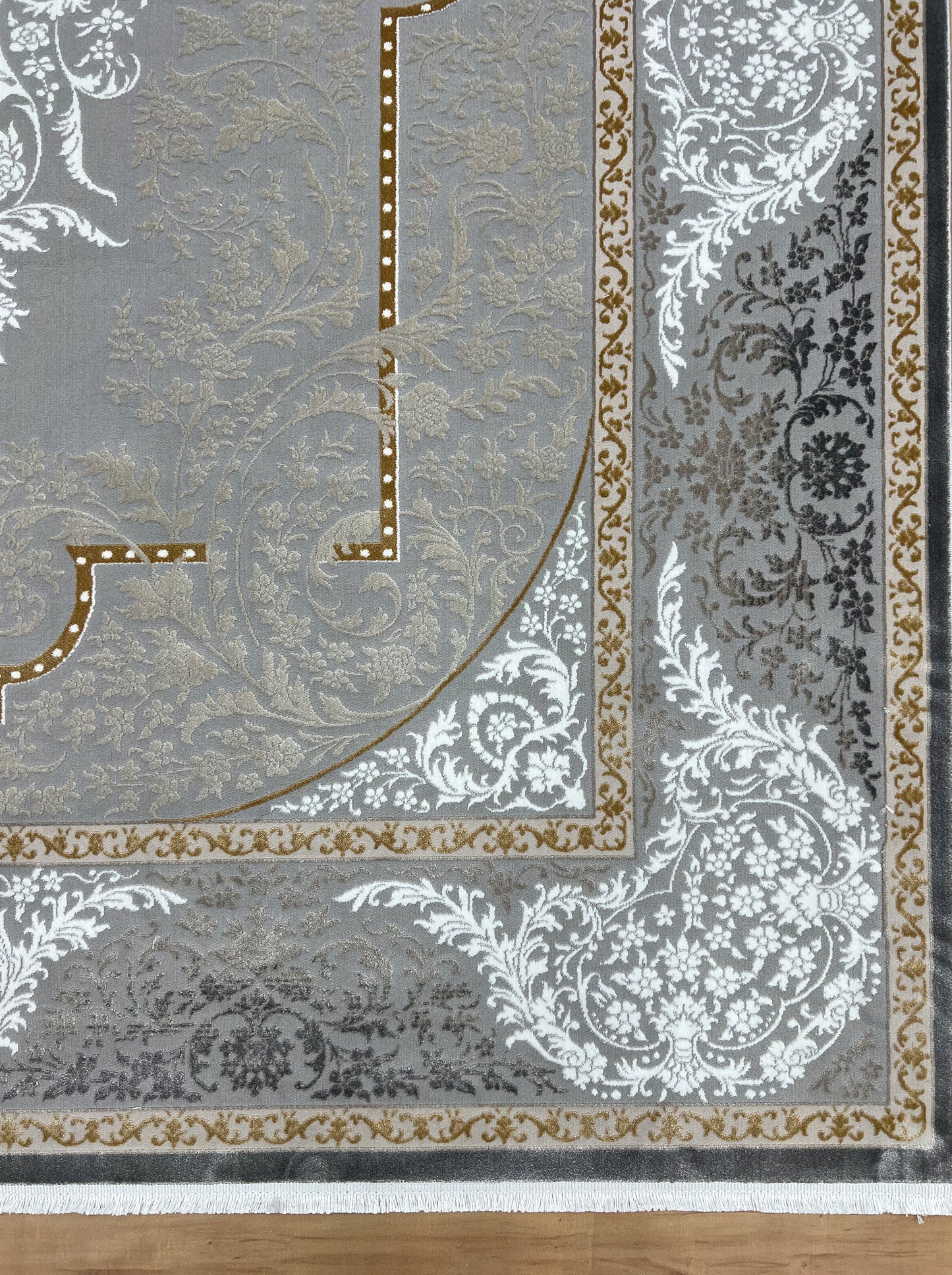سجادة أكريليك كلاسيك Gray Jasmine