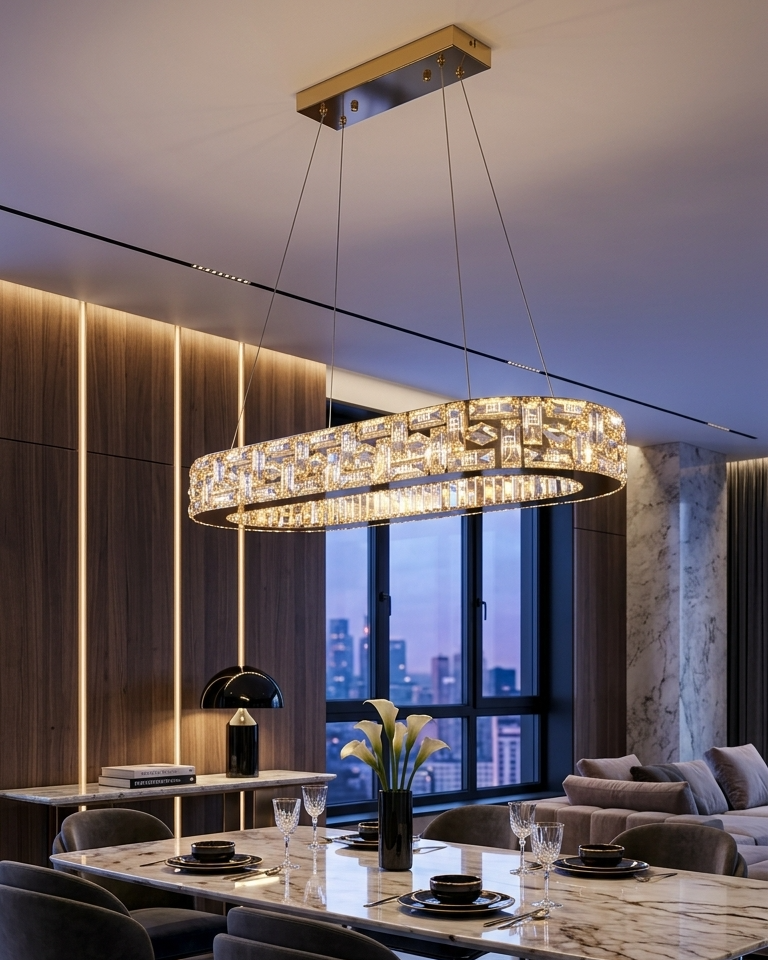 Crystal chandelier 100*40 cm /Ga