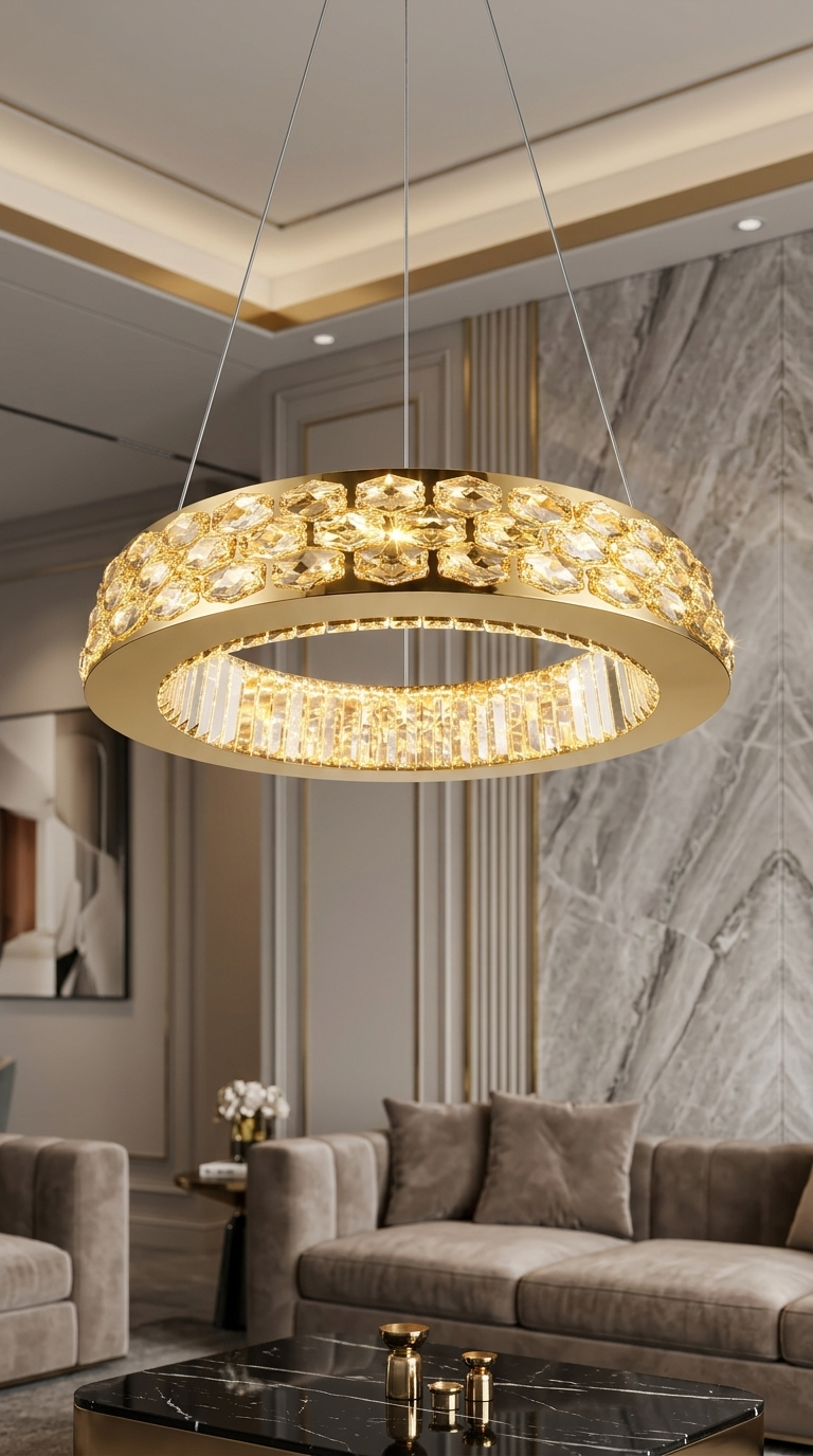 Crystal chandelier 60 cm /Cla