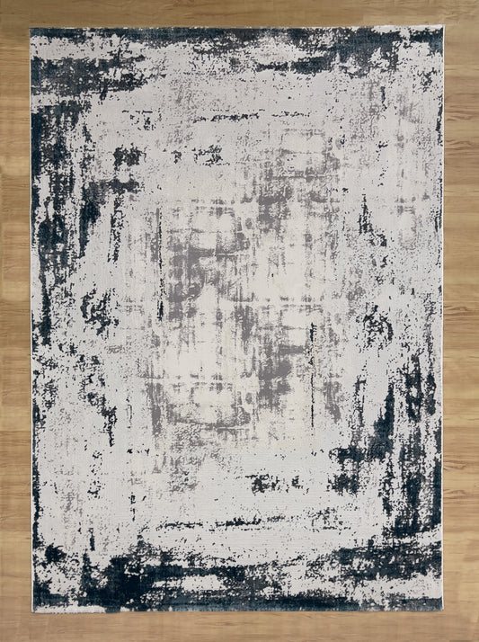 Navy Threads Acrylic Carpet