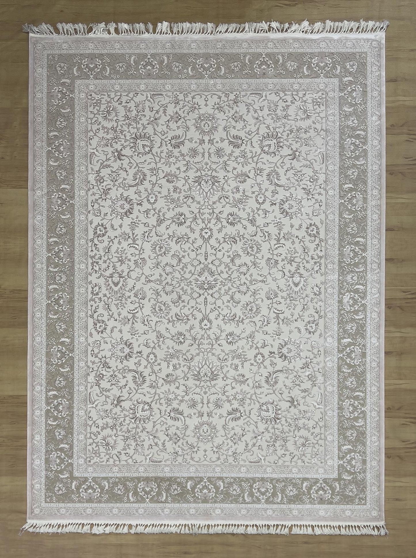 Vintage Bloom Bamboo Classic Silk Carpet