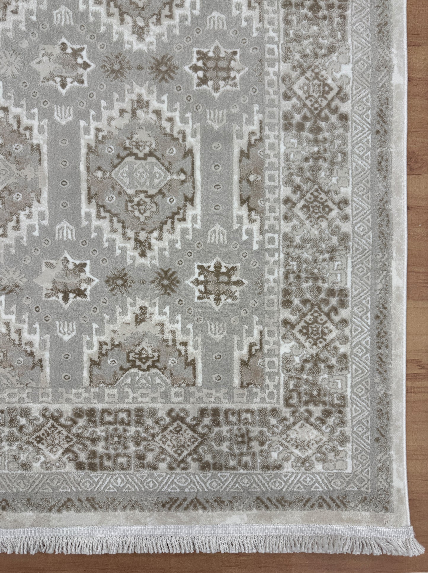سجادة Dark Silver Boho