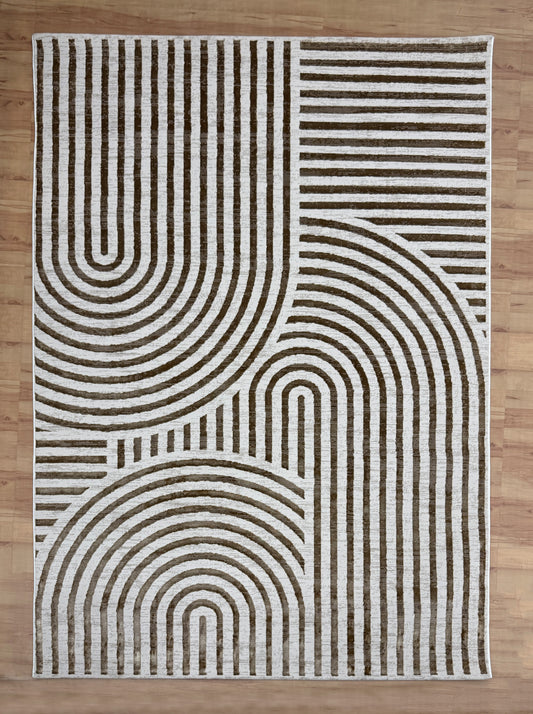 Golden Wave Acrylic Carpet