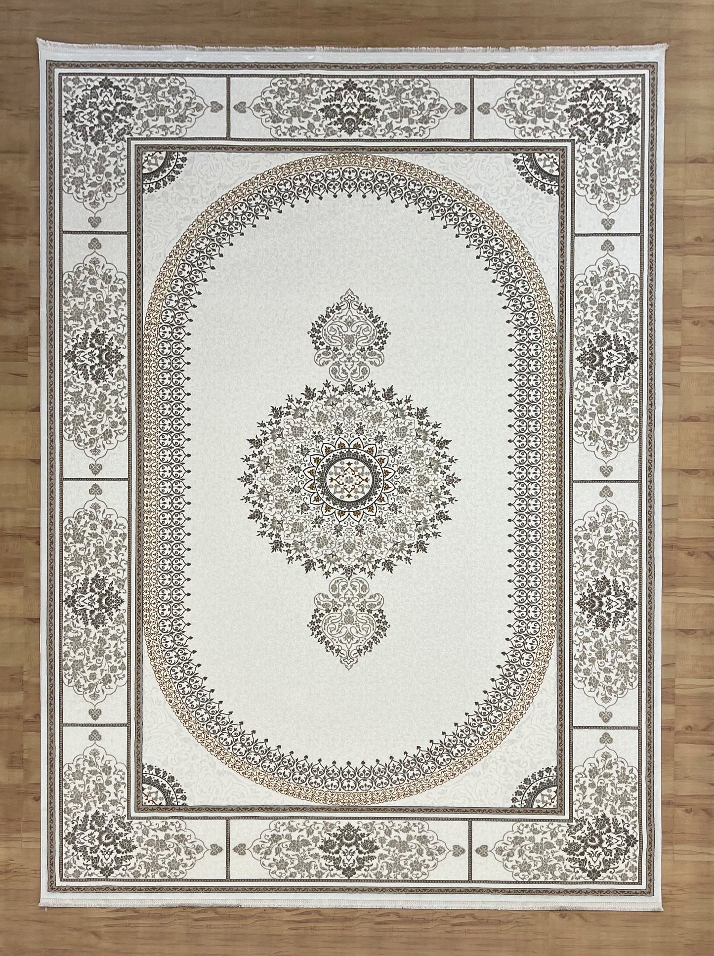 Medallion Flower  Acrylic Classic Carpet