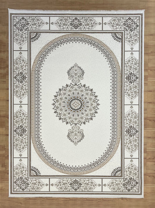 Medallion Flower  Acrylic Classic Carpet