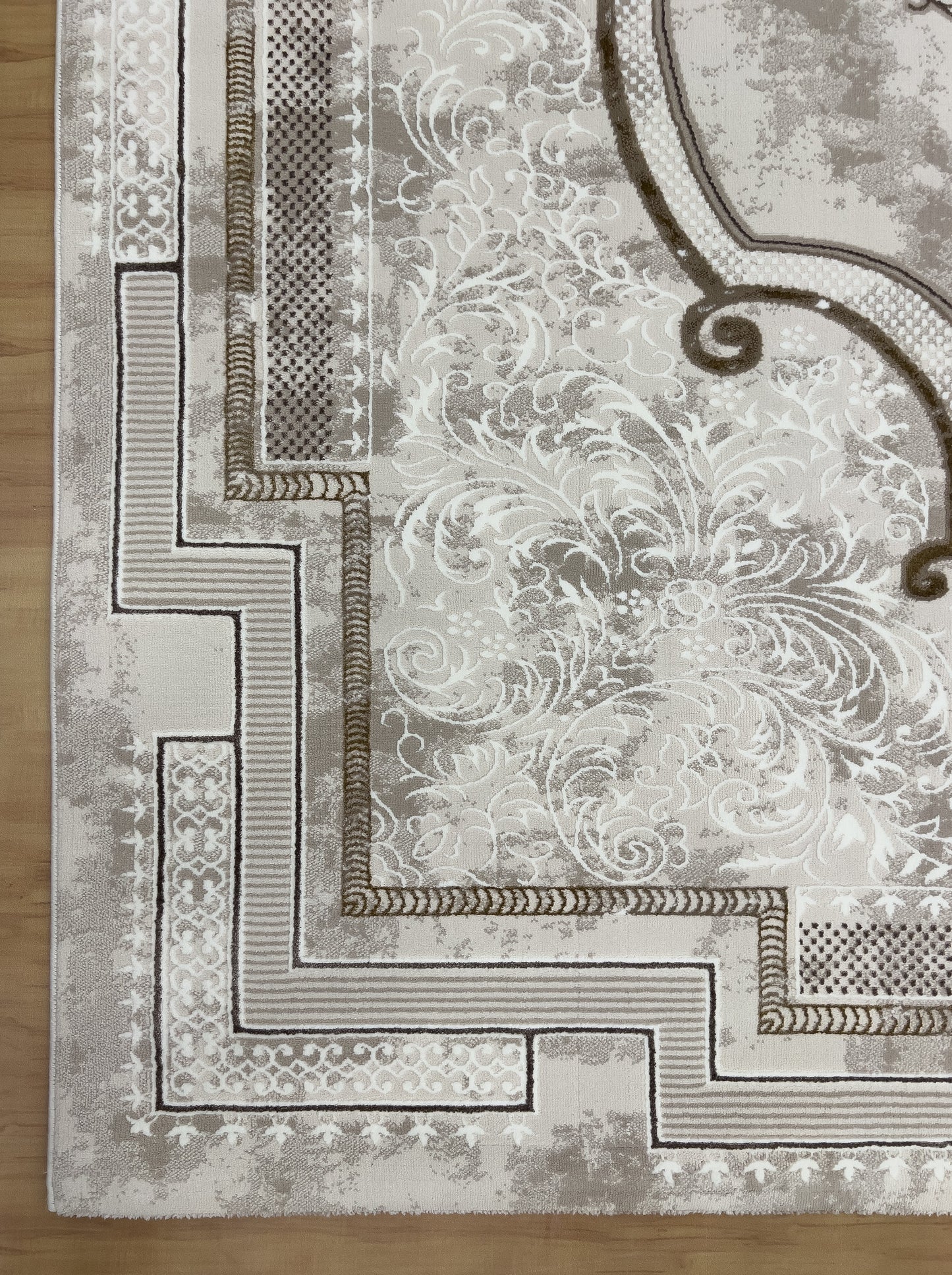 Floral Shades Acrylic Classic Carpet