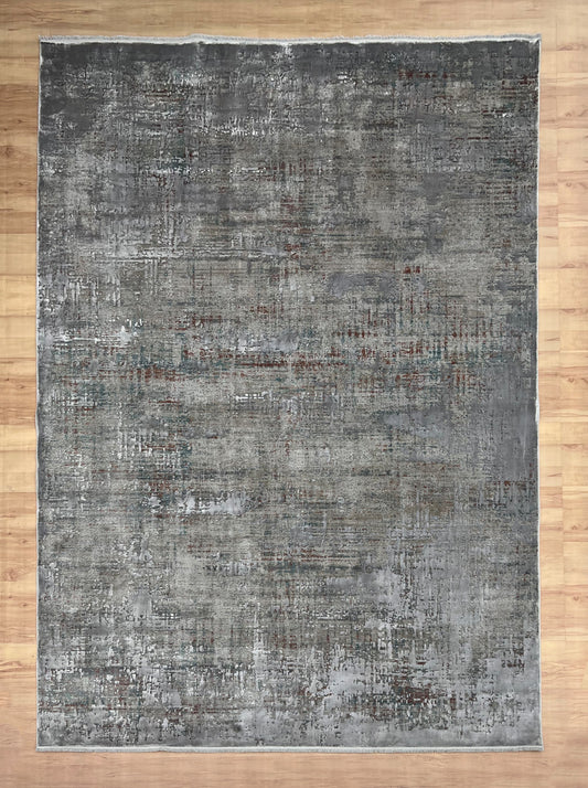 Regal Framed Bamboo Silk Carpet