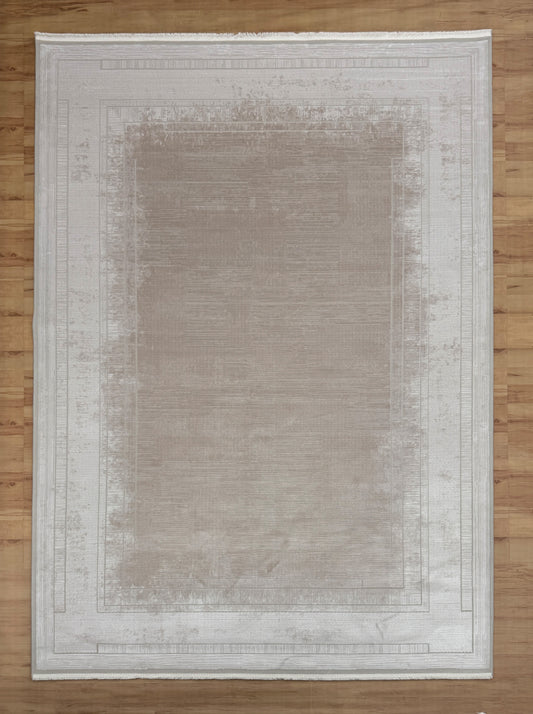 Silver Mist Bamboo Silk Carpet