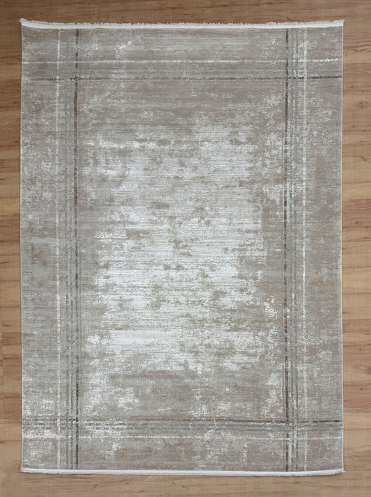 Cloud Dust  Bamboo Silk Carpet