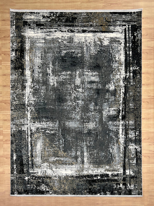 Abstract Pattern Bamboo Silk Carpet