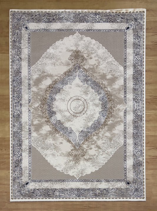 Blossoming Garden Acrylic Classic Carpet