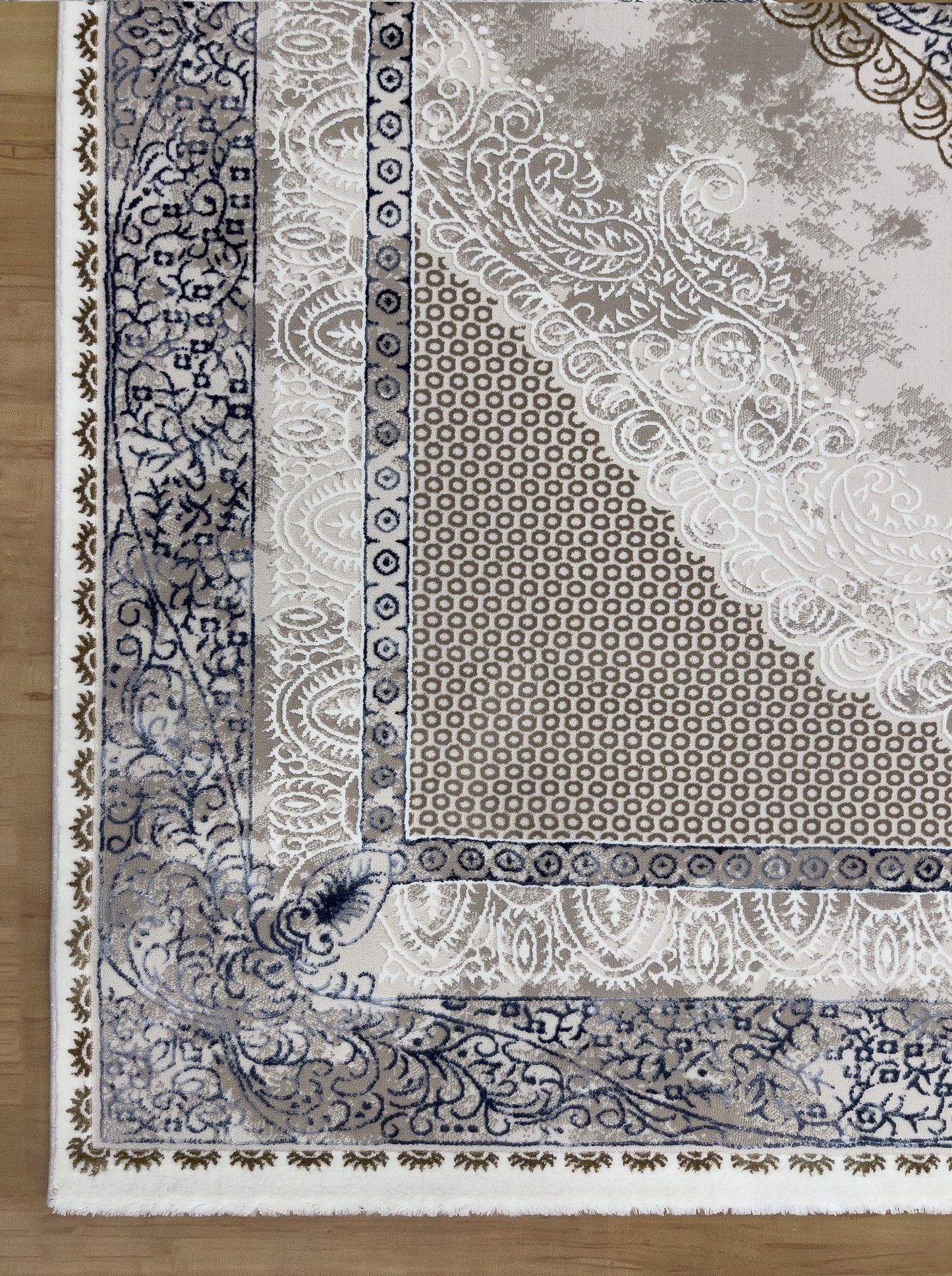 Blossoming Garden Acrylic Classic Carpet