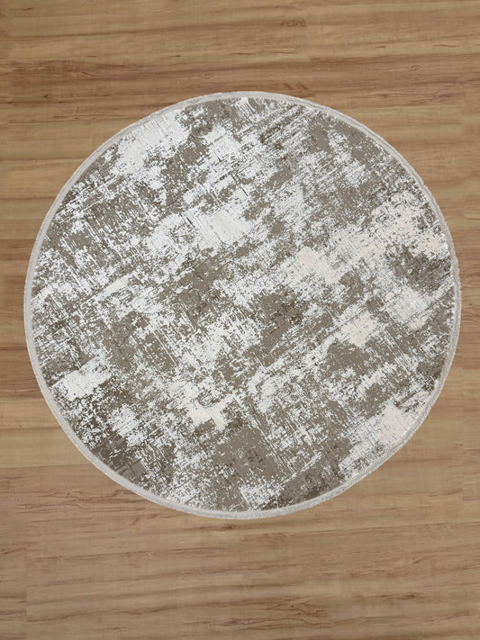Timeless Texture Bamboo Silk Round Carpet