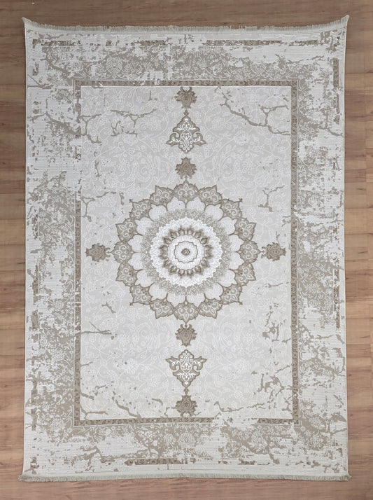 Gather "Beige" Acrylic Classic Carpet