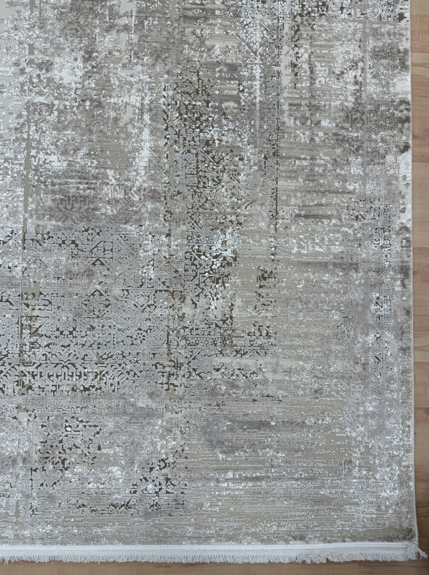Iron Mist Bamboo Silk Carpet