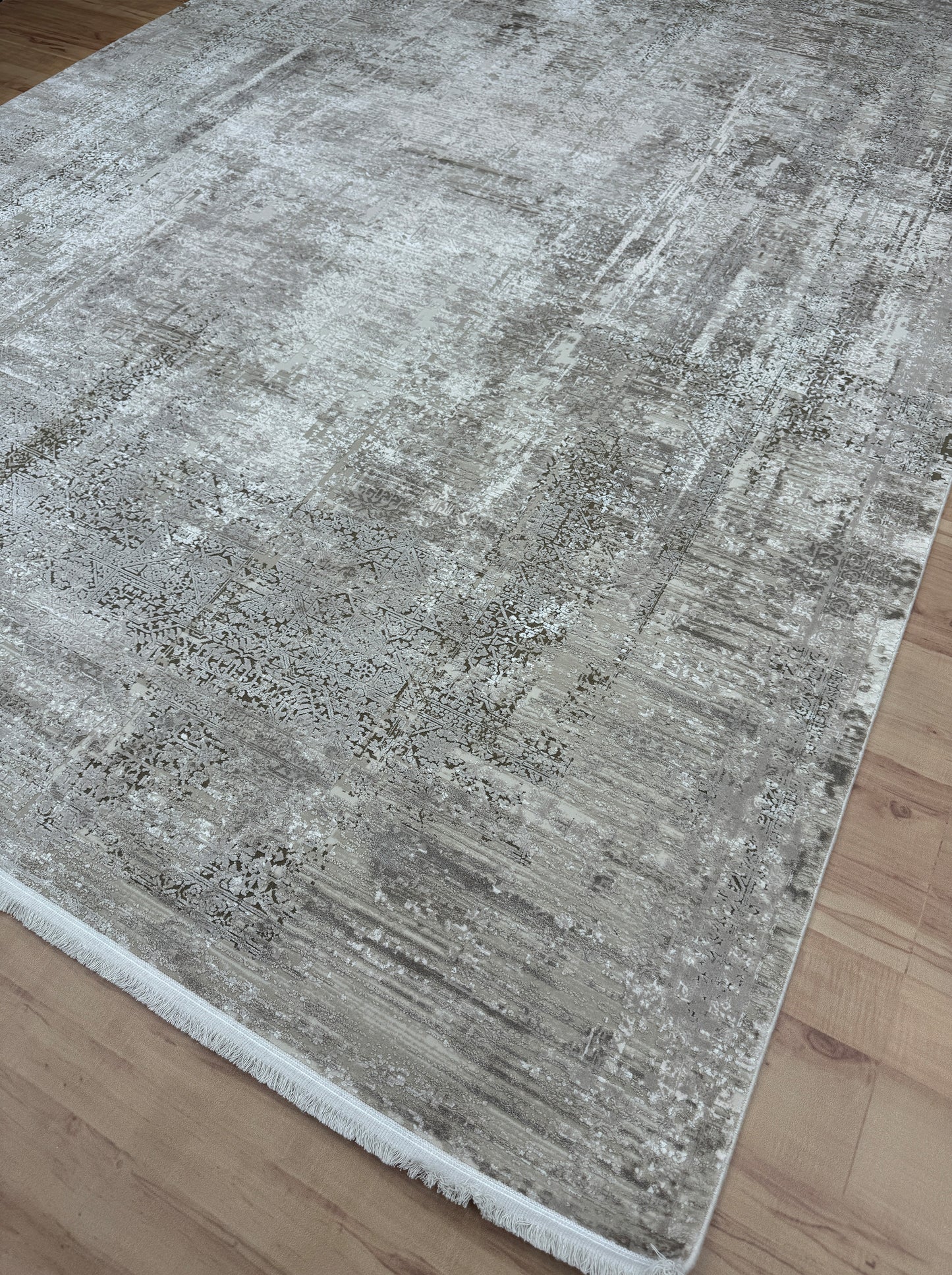 Iron Mist Bamboo Silk Carpet