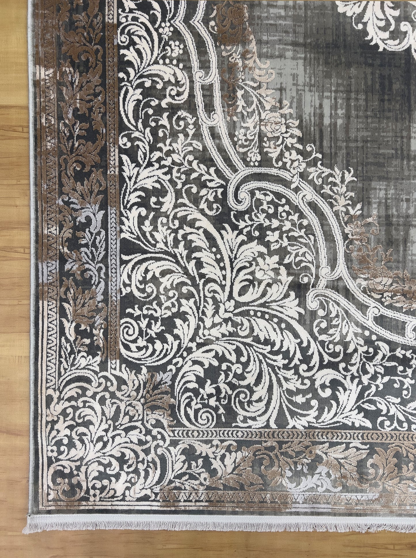 Gray Whispers Bamboo Silk Classic Carpet