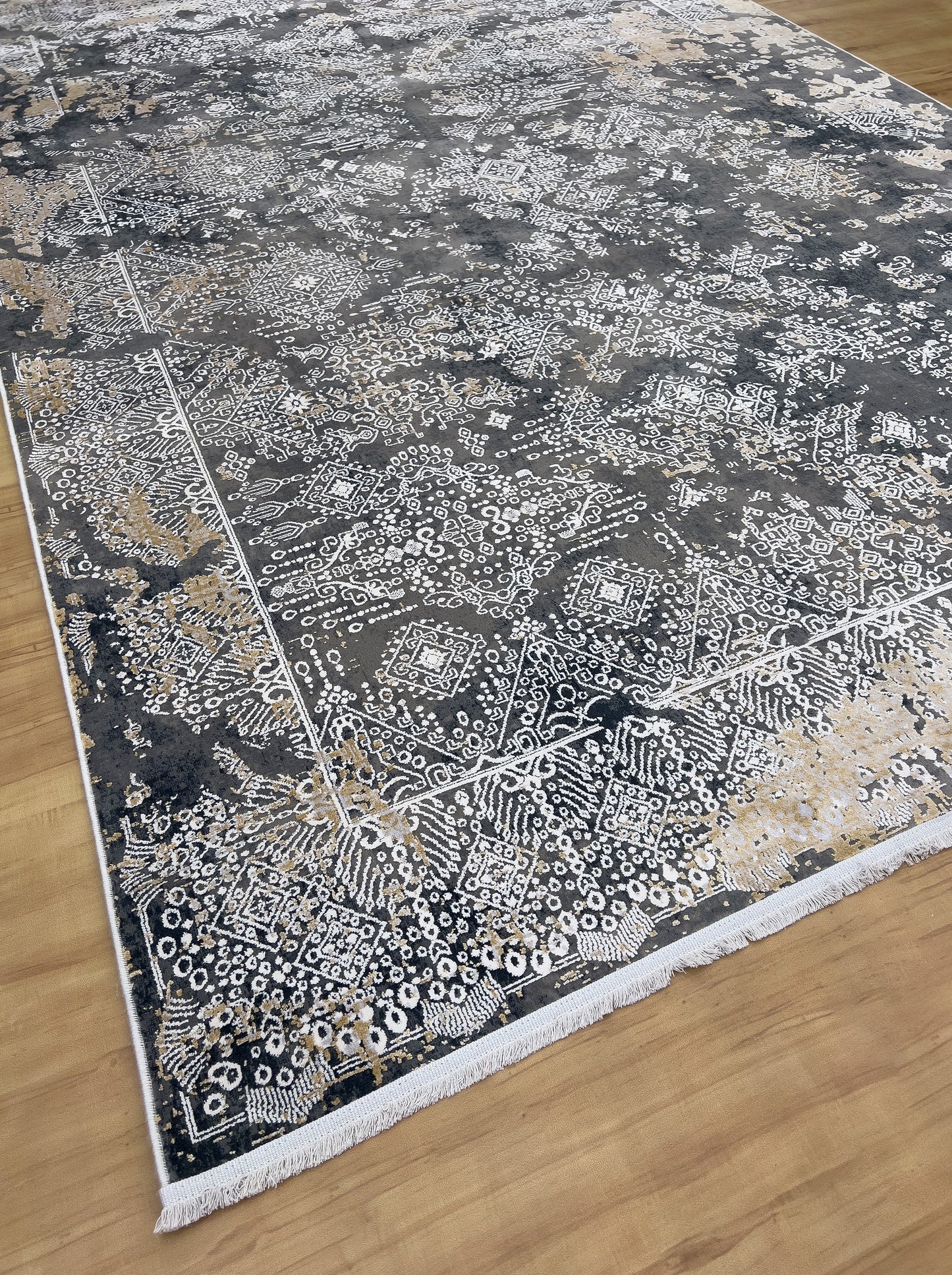 Petal Tranquility Bamboo Silk Classic Carpet