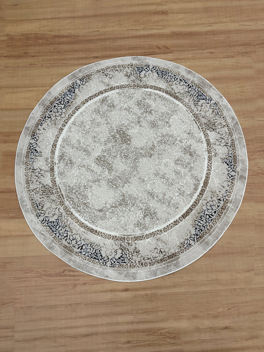 Sands of Silence Acrylic Round Carpet