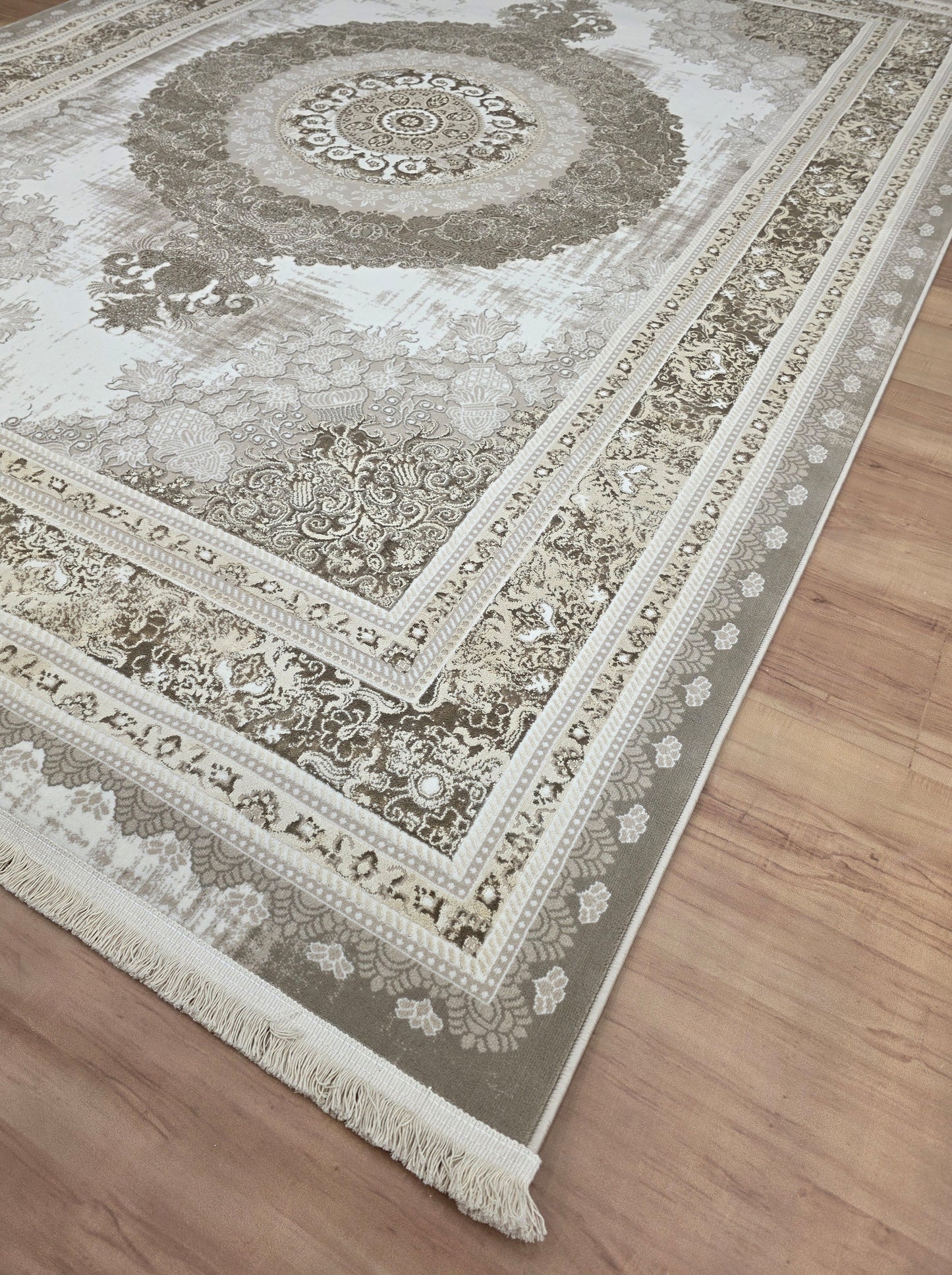 سجاد أكريليك Timeless Frame "Biege+Cream"