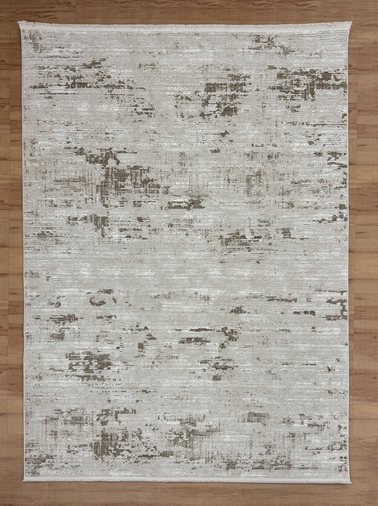 Gentle Glow "Cream+brown" Acrylic Carpet
