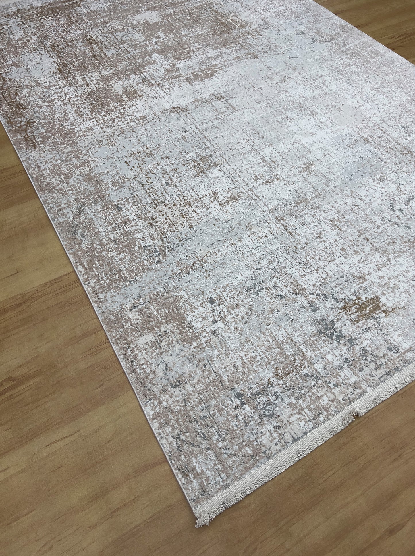 Lunar Glow Bamboo Silk Carpet