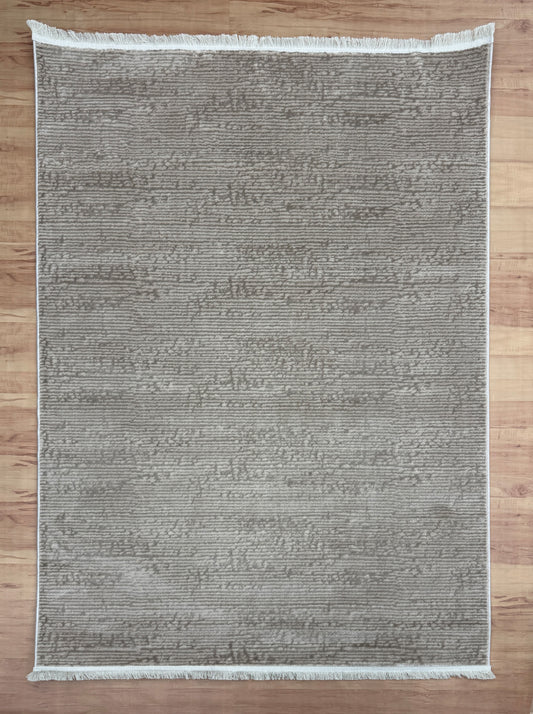 Frozen Horizon "Beige" Acrylic Carpet