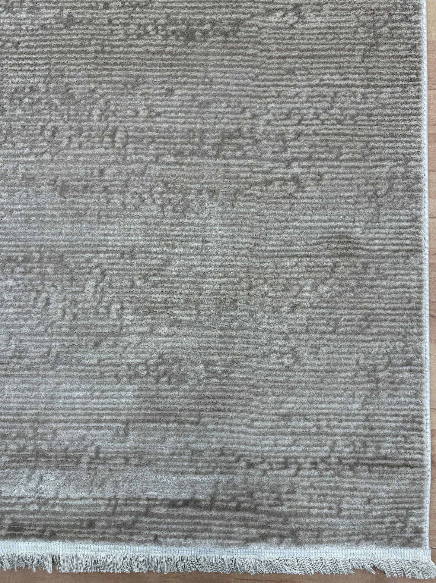 Frozen Horizon "Beige" Acrylic Carpet
