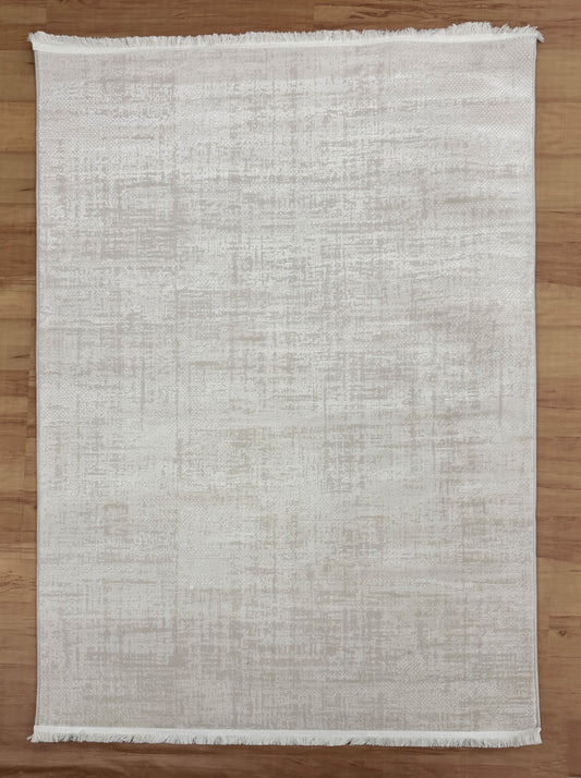 Frozen Horizon "Cream" Acrylic Carpet