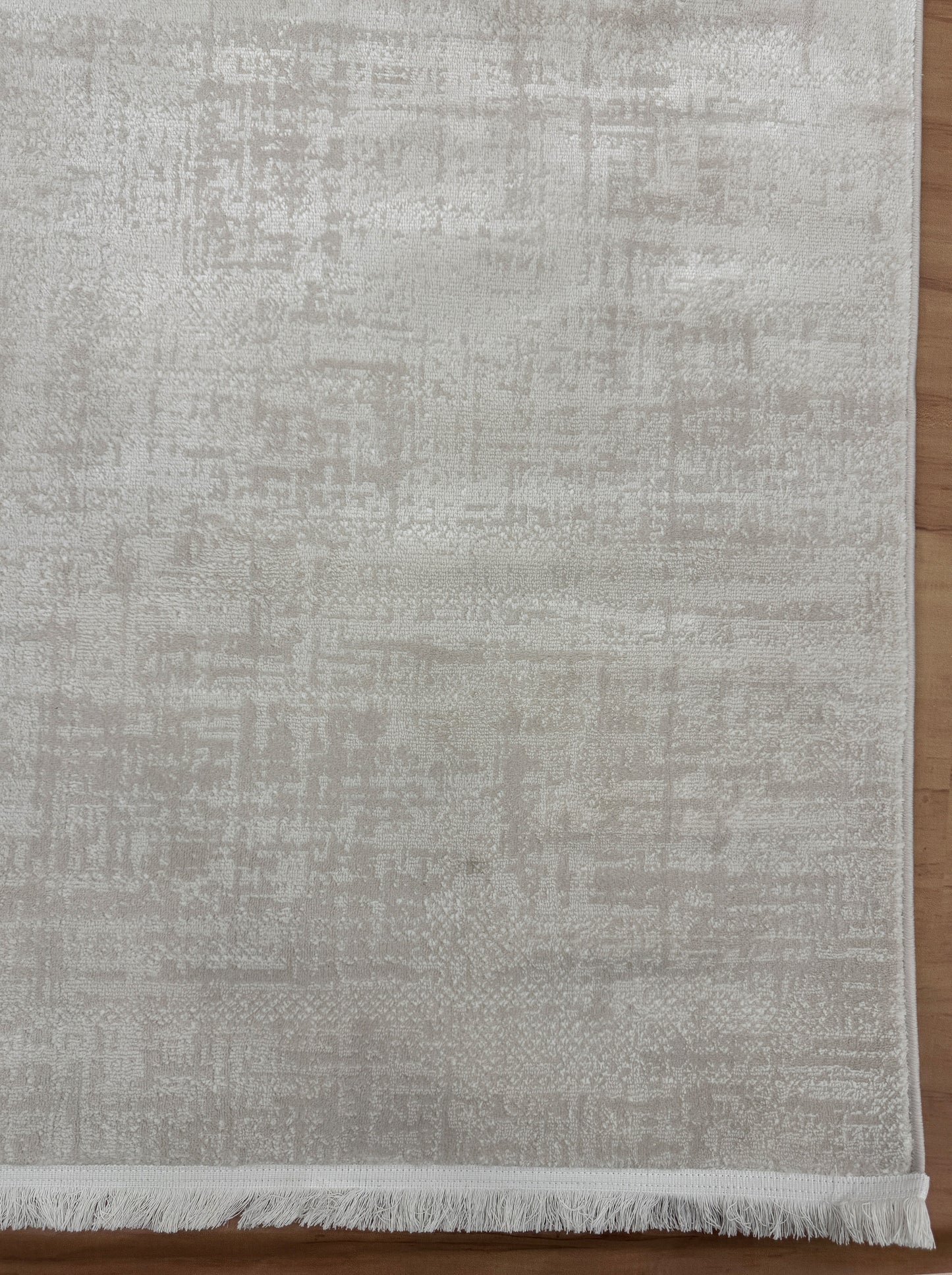 Frozen Horizon "Cream" Acrylic Carpet