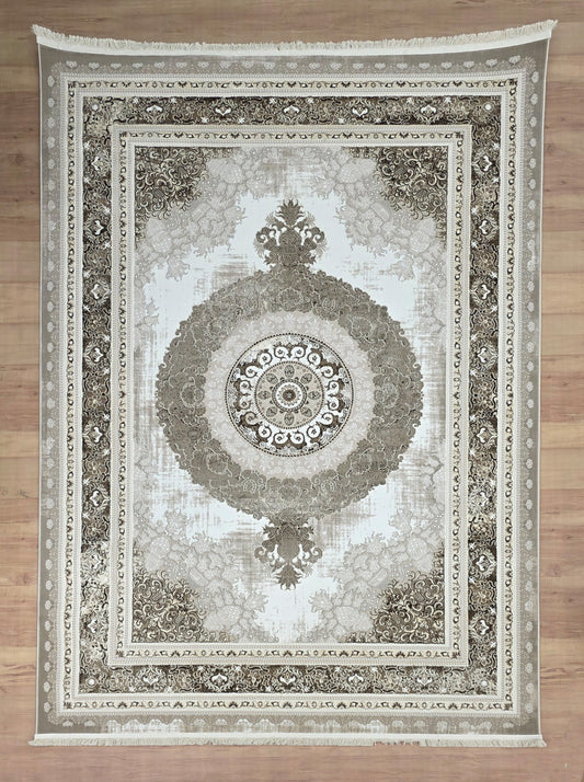 Timeless Frame "Cream+Vizon"Acrylic Carpet