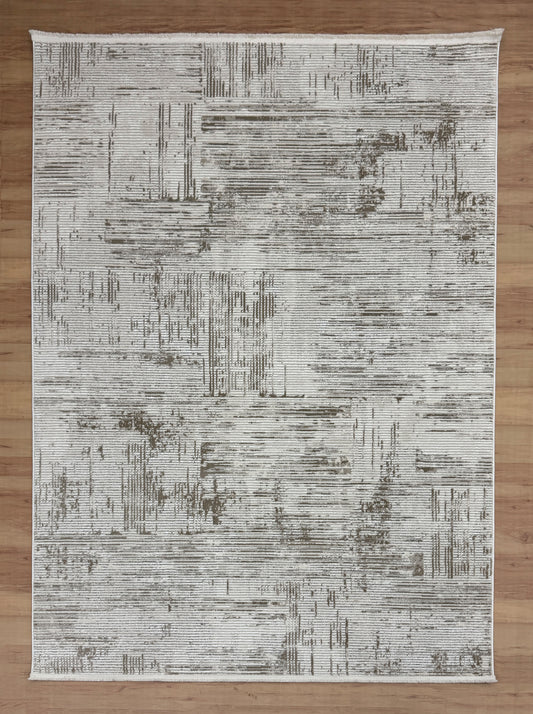 Elegant Shadows "Cream+Beige" Acrylic Carpet