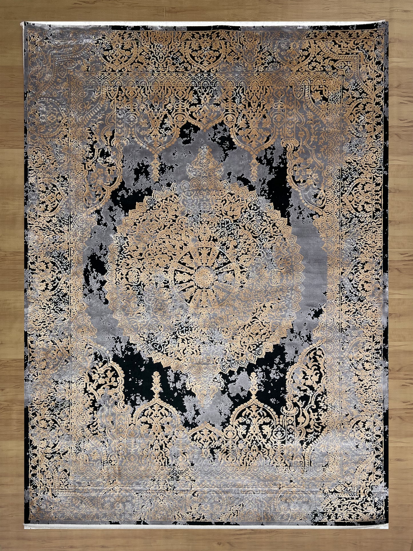 Nocturne Elegance Bamboo Silk Classic Carpet