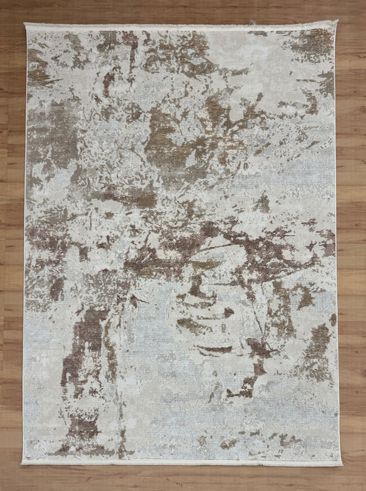 Elegant Shadows "Beige+Terra" Acrylic Carpet