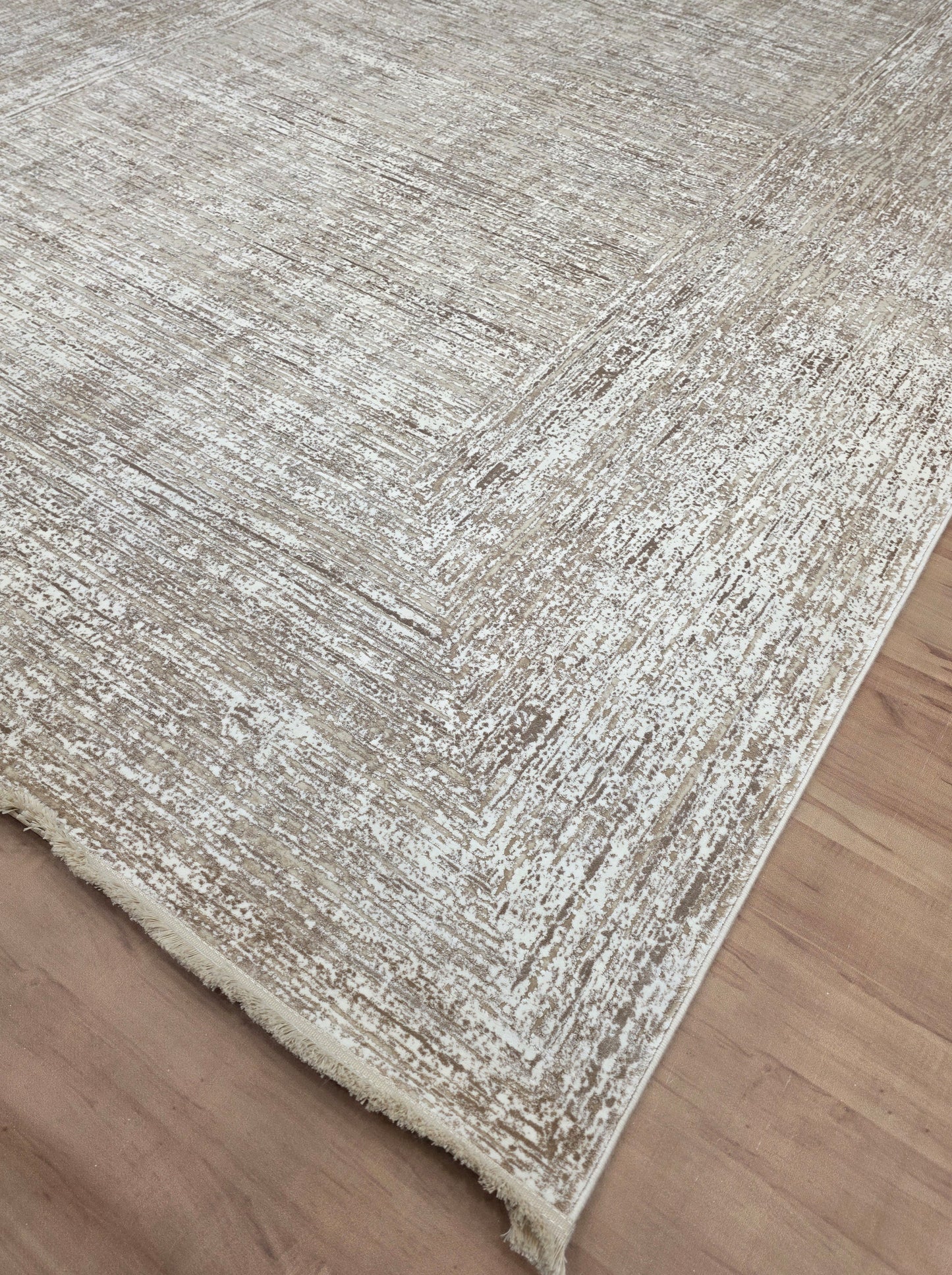 Coral Bamboo Silk Carpet
