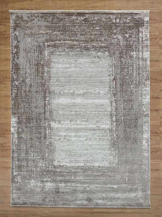 Dusty Earth Rug Bamboo Silk Carpet