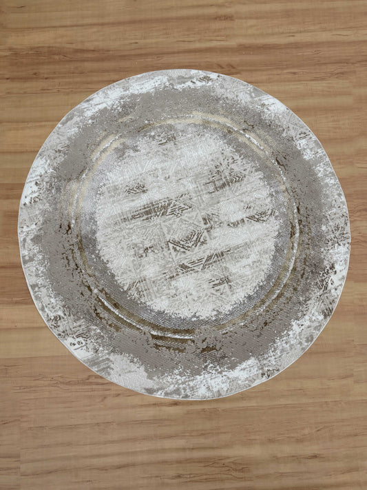 Ekin Touch Acrylic Round Carpet