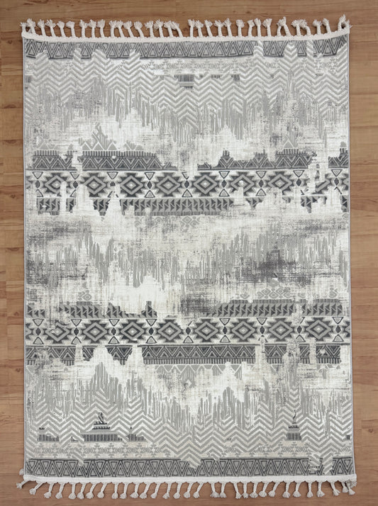 Midnight Ash Boho Carpet