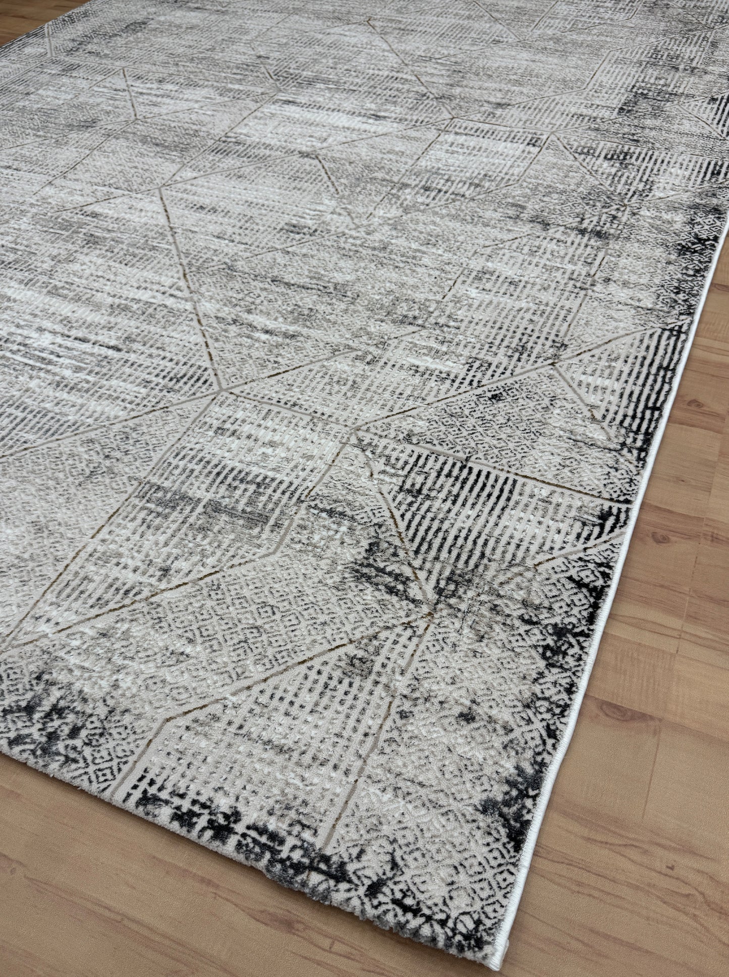 Grey Marble Acrylic Carpet